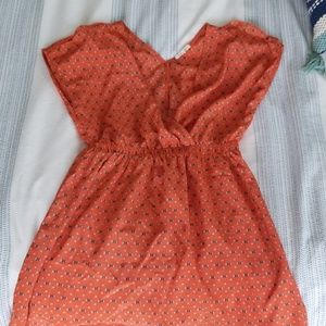 Spring Bowtie Dropneck dress